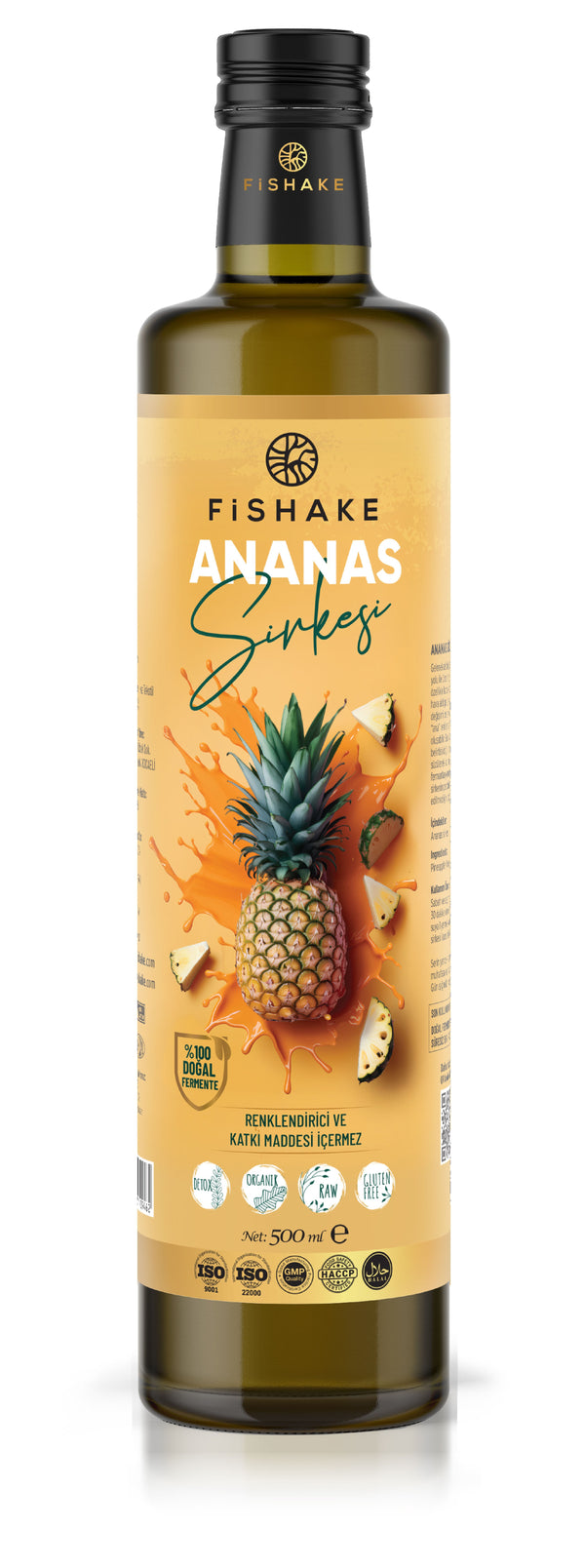 Ananas Sirkesi %100 Doğal Fermente Ödem Atıcı & Detoks Etkili