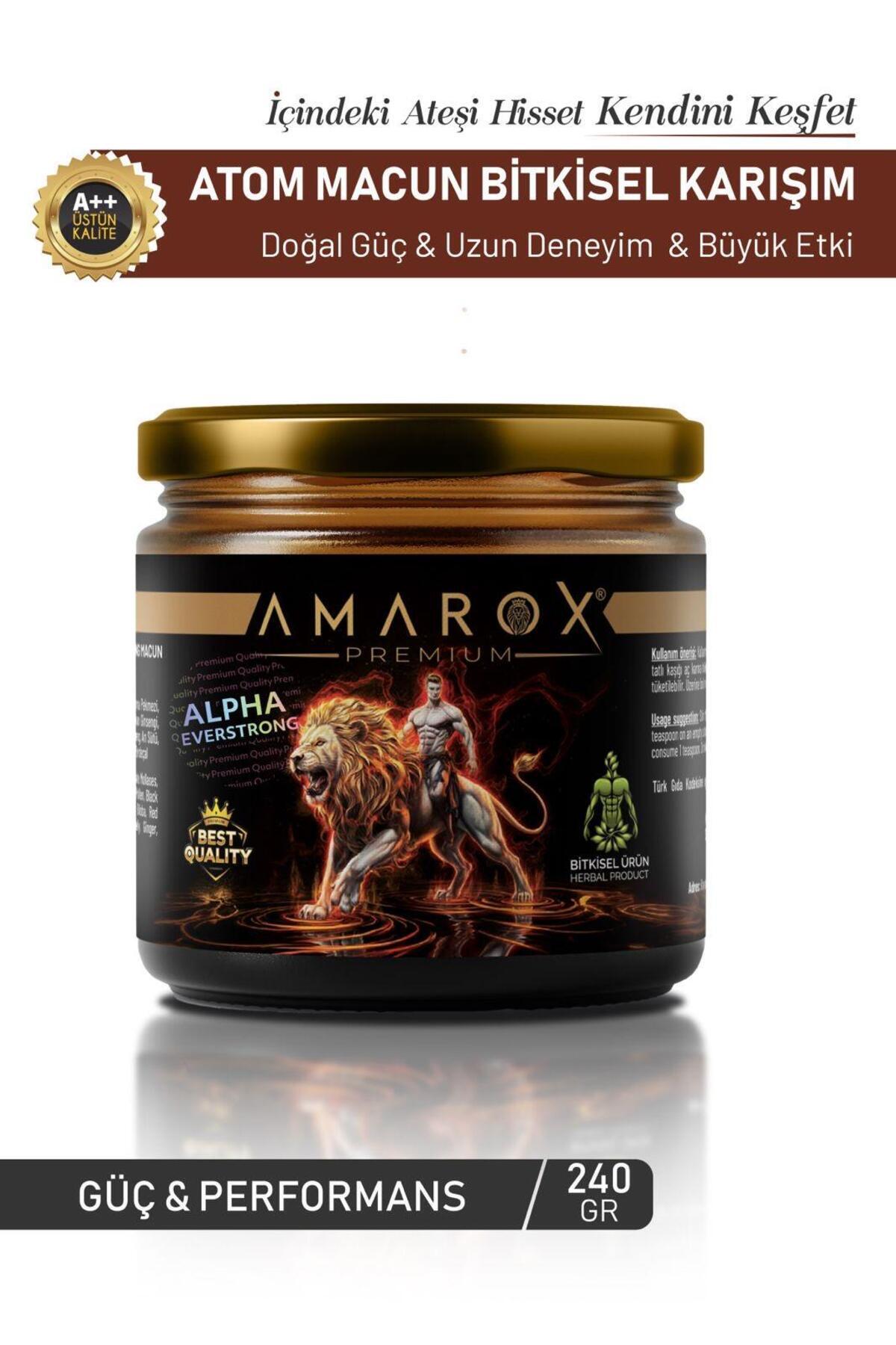 Amarox Ginseng Atom Güç Bitkisel Macun Kavanoz (240 GR) - Görsel 6