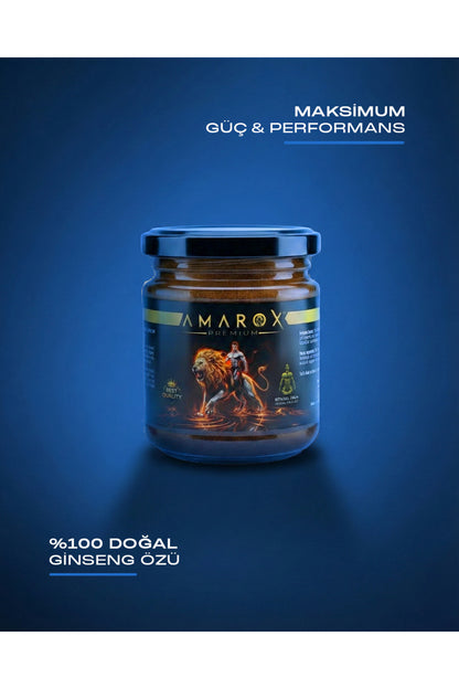 Amarox Ginseng Atom Güç Bitkisel Macun Kavanoz (240 GR) - Görsel 3