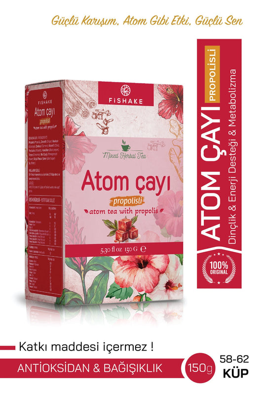 Atom Çayı %100 Doğal Antioksidan & Bağışıklık Desteği