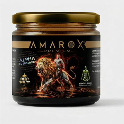 Amarox Ginseng Atom Güç Bitkisel Macun Kavanoz (240 GR)