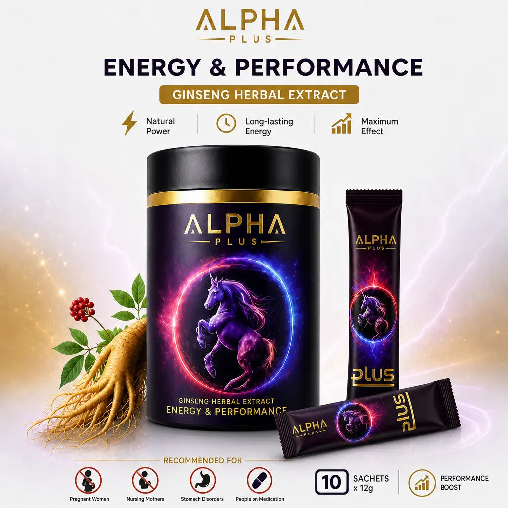 Alpha Plus Libido Booster Herbal Paste (Ginseng-Enriched)
